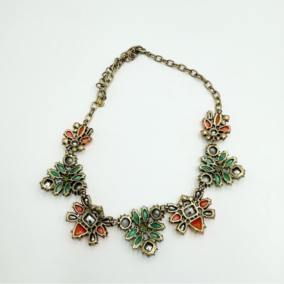 Stella and Dot Elodie Flowers Statement Necklace - Picture 4 of 8